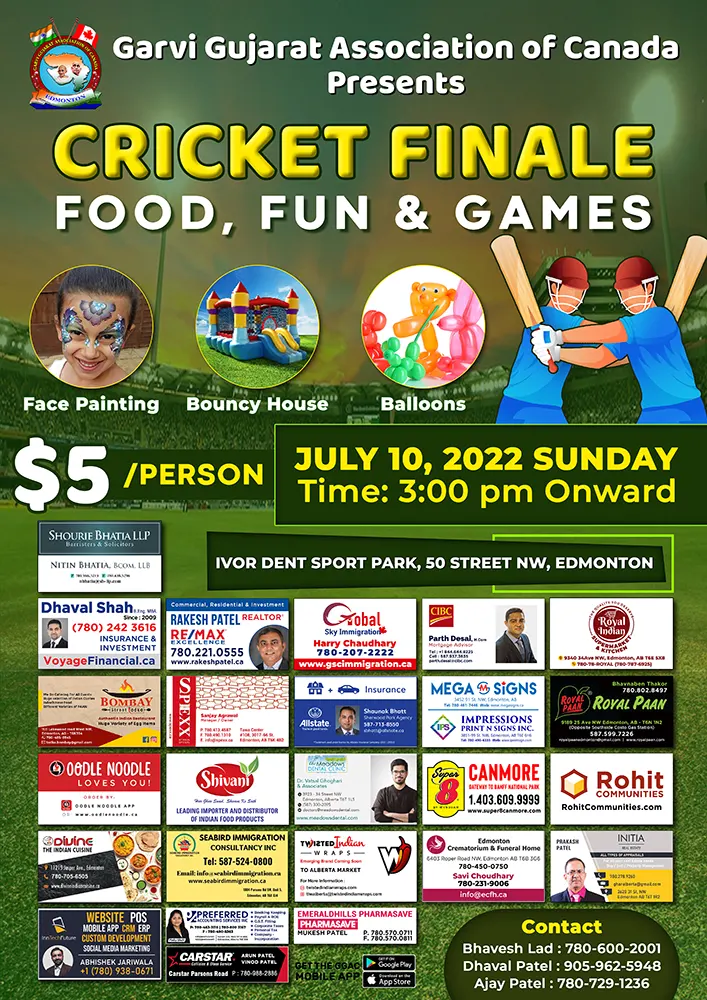 Cricket Finale Fun & Food 2022