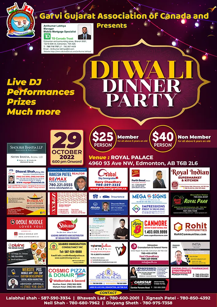 Diwali Dinner Party 2022