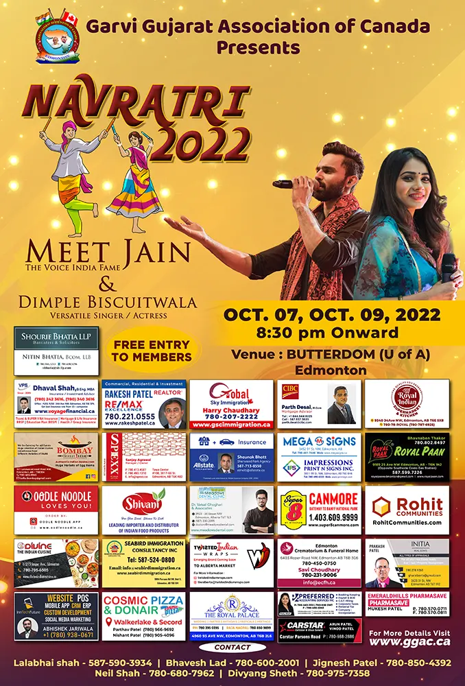 Navratri with Meet Jain & Dimple Biscuitwala
