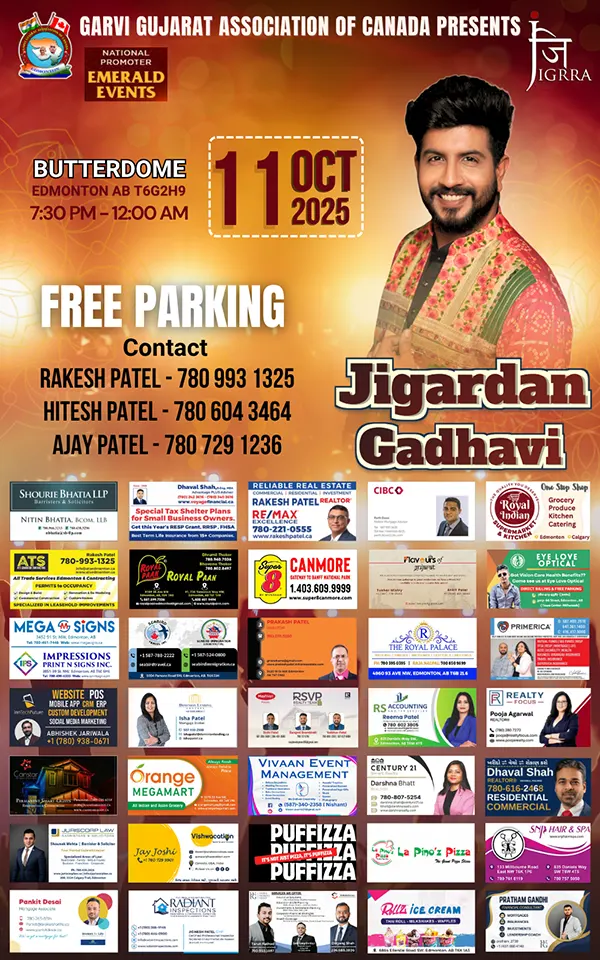 Navratri with Jigardan Gadhavi 2025