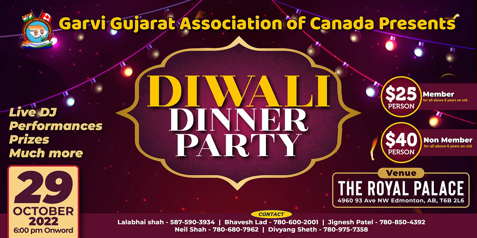 Diwali Dinner Party 2022