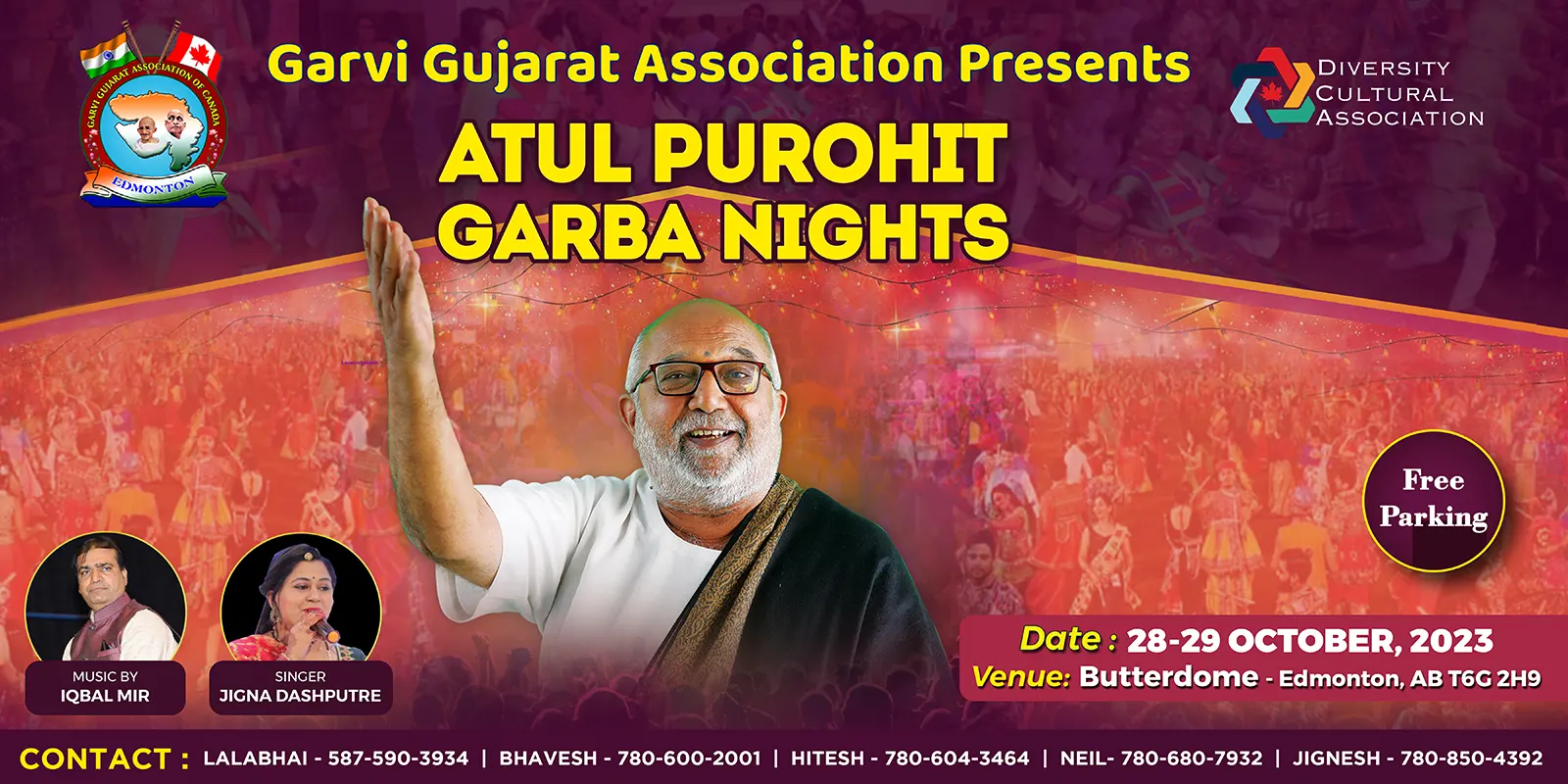 Garba Night with Atul Purohit 2023