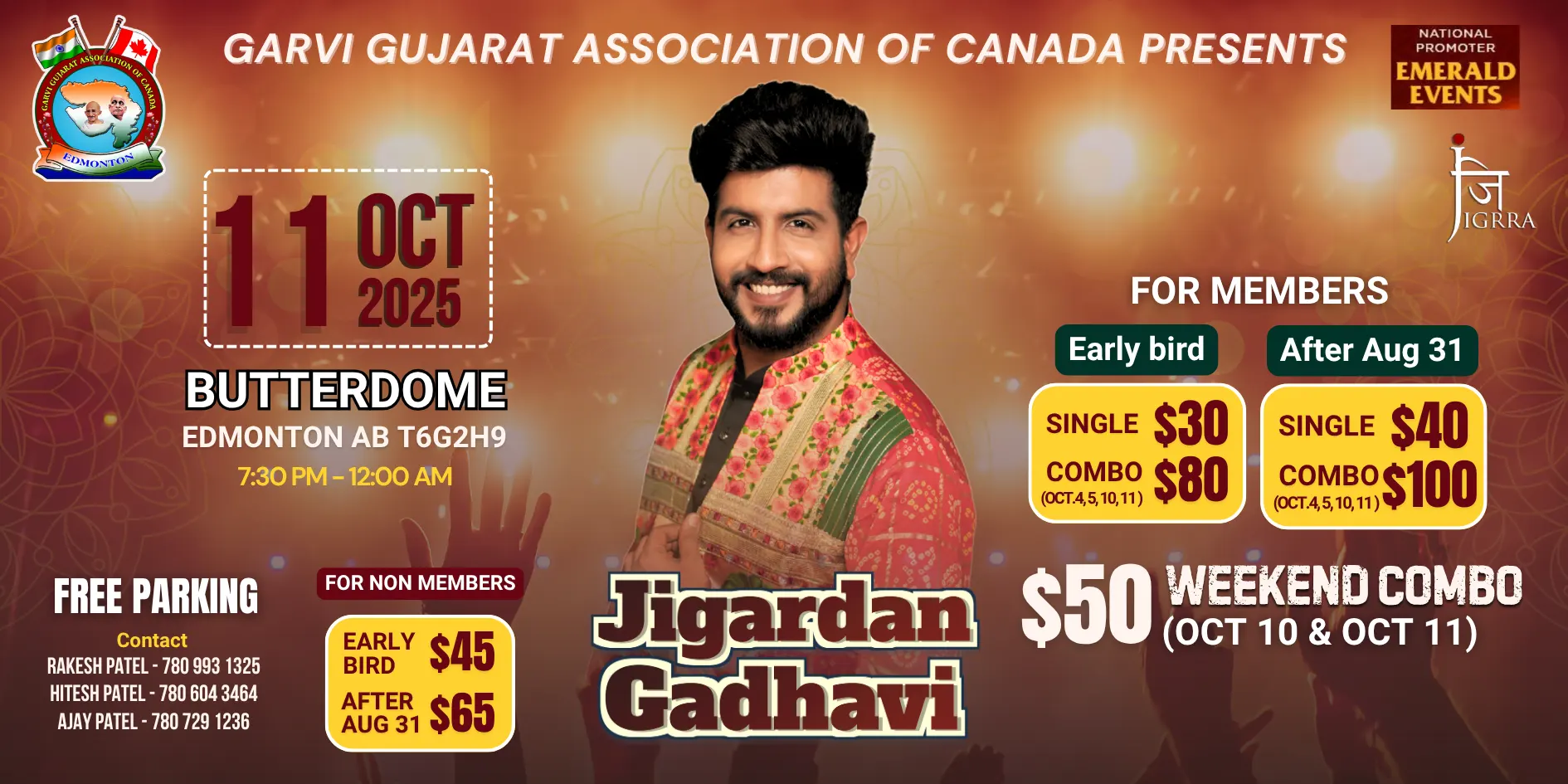 Navratri with Jigardan Gadhavi