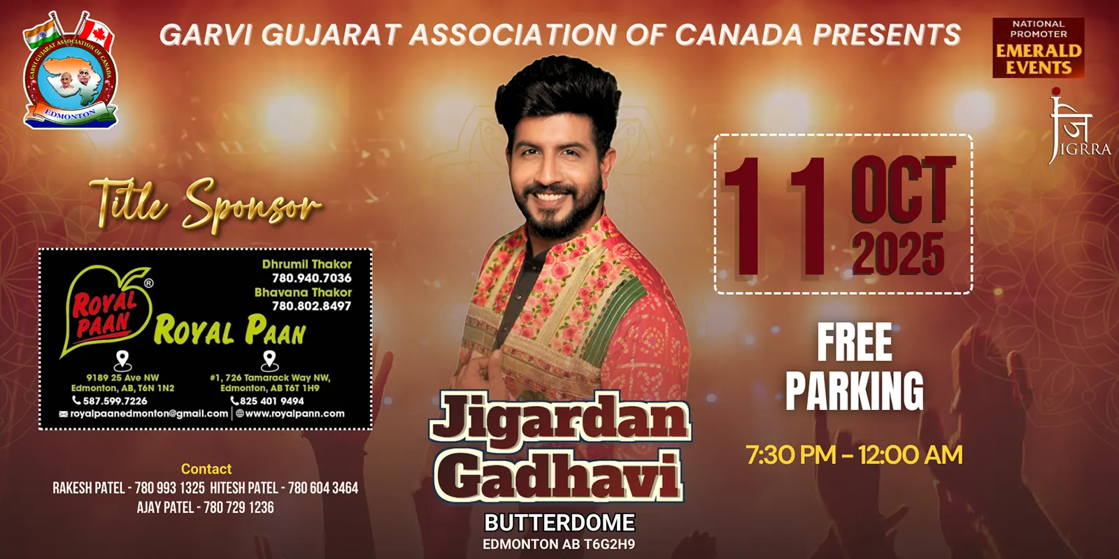 Navratri with Jigardan Gadhavi